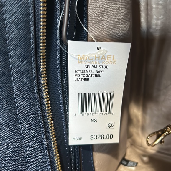 Michael Kors- Selma Stud Medium Satchel - Picture 3 of 5